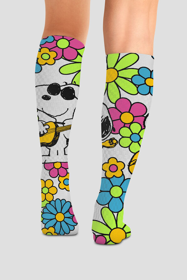 Calcetines de compresi&oacute;n Tooniforms Snoopy Groove para mujer - 10-15 mmHg - null - 3