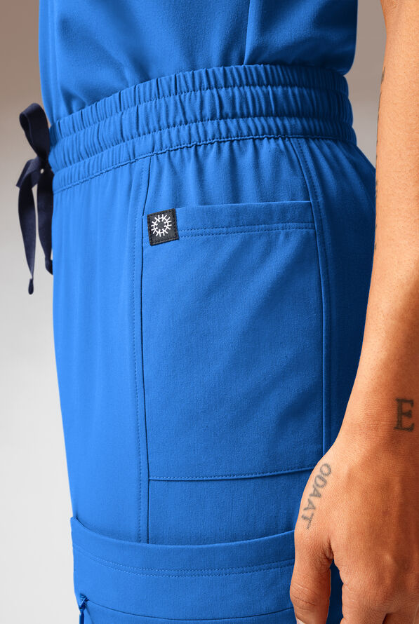 Hypothesis Cache Women&rsquo;s 6-Pocket Jogger Scrub Pant - Royal - 7