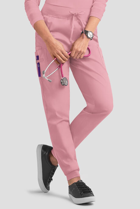 Butter-Soft STRETCH Women's 5-Pocket Cargo Jogger Scrub Pants