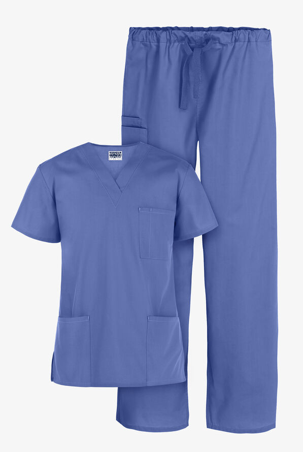UA Strictly Scrubs Unisex Scrub Set - Ceil Blue - 1