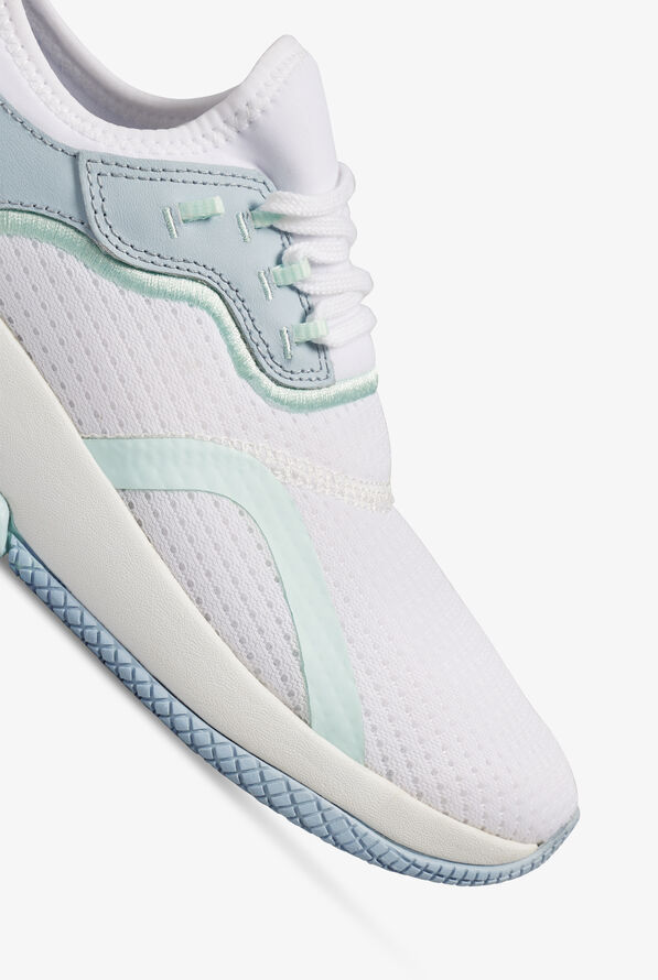 Infinity Women's Dart Sea Foam/White Athletic Lace Up Nursing Shoes - null - 3