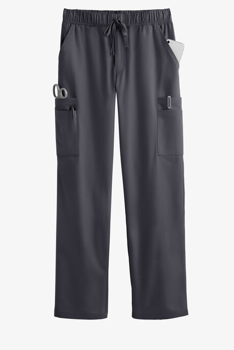 Butter-Soft Originals Men's 9-Pocket Straight Leg Cargo Scrub Pants