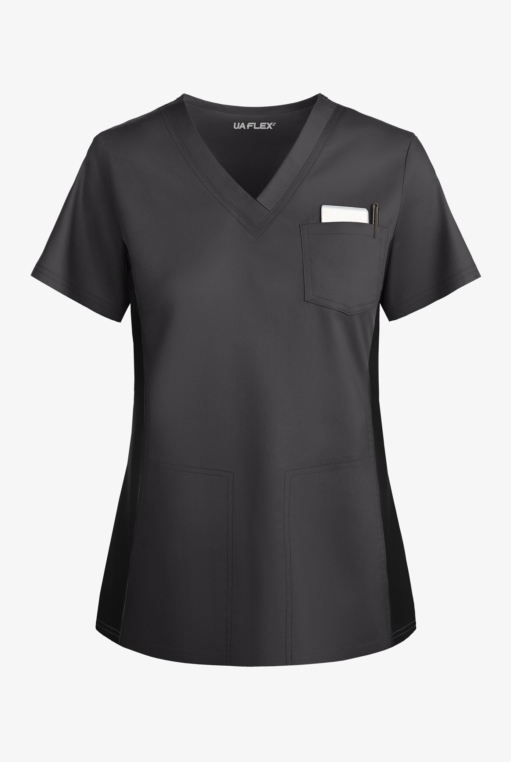 Blusa Médica ReSurge Rio Knit Con Cuello En V Y 3 Bolsillos Para Mujer