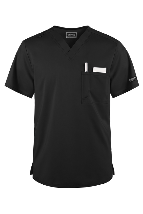 Cherokee Workwear Revolution Unisex 1-Pocket STRETCH V-Neck Scrub Top