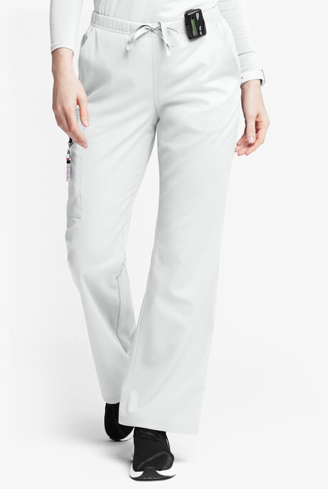 Butter-Soft Originals Women's 6-Pocket Mid Rise Flare Leg Scrub Pants