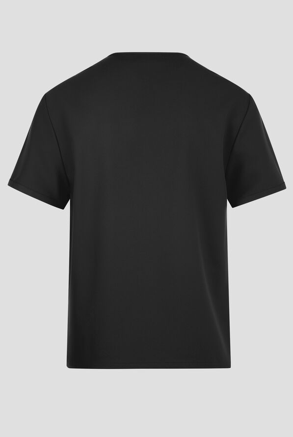 Cherokee Workwear Originals Ultra Unisex 1-Pocket V-Neck Scrub Top - Black - 2