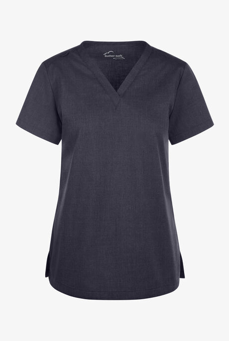 Butter-Soft STRETCH Women's V-Neck Tuck In Top