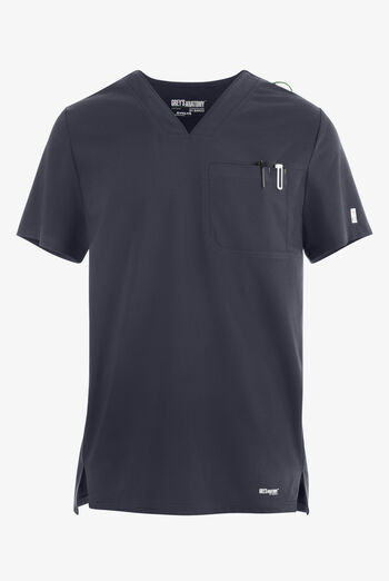 Camisa m&eacute;dica Grey's Anatomy by Barco Evolve STRETCH Journey con cuello en V y 1 bolsillo para hombre