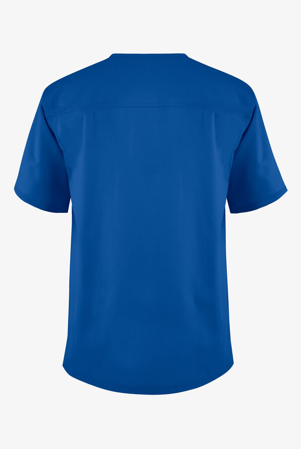 Butter-Soft Core by UA™ Men's 1-Pocket Back Yoke Scrub Top - Royal - 2