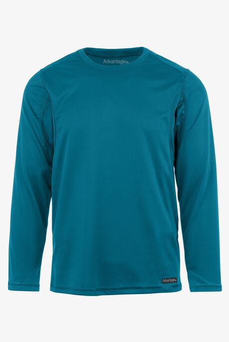Advantage STRETCH Men's Long Sleeve Crew Neck Underscrub