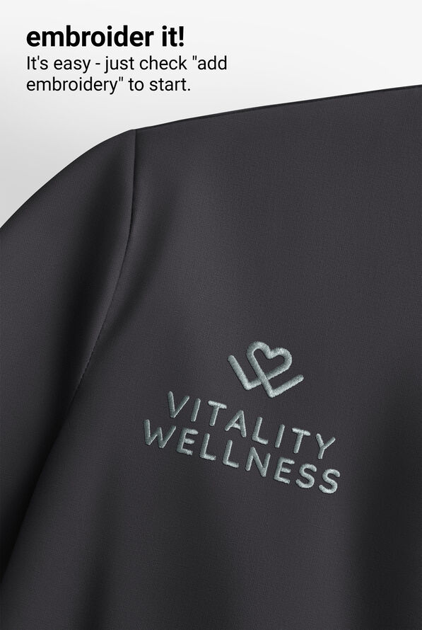 Dickies Forge Men's 3-Pocket Snap Front Scrub Jacket - Pewter - 5