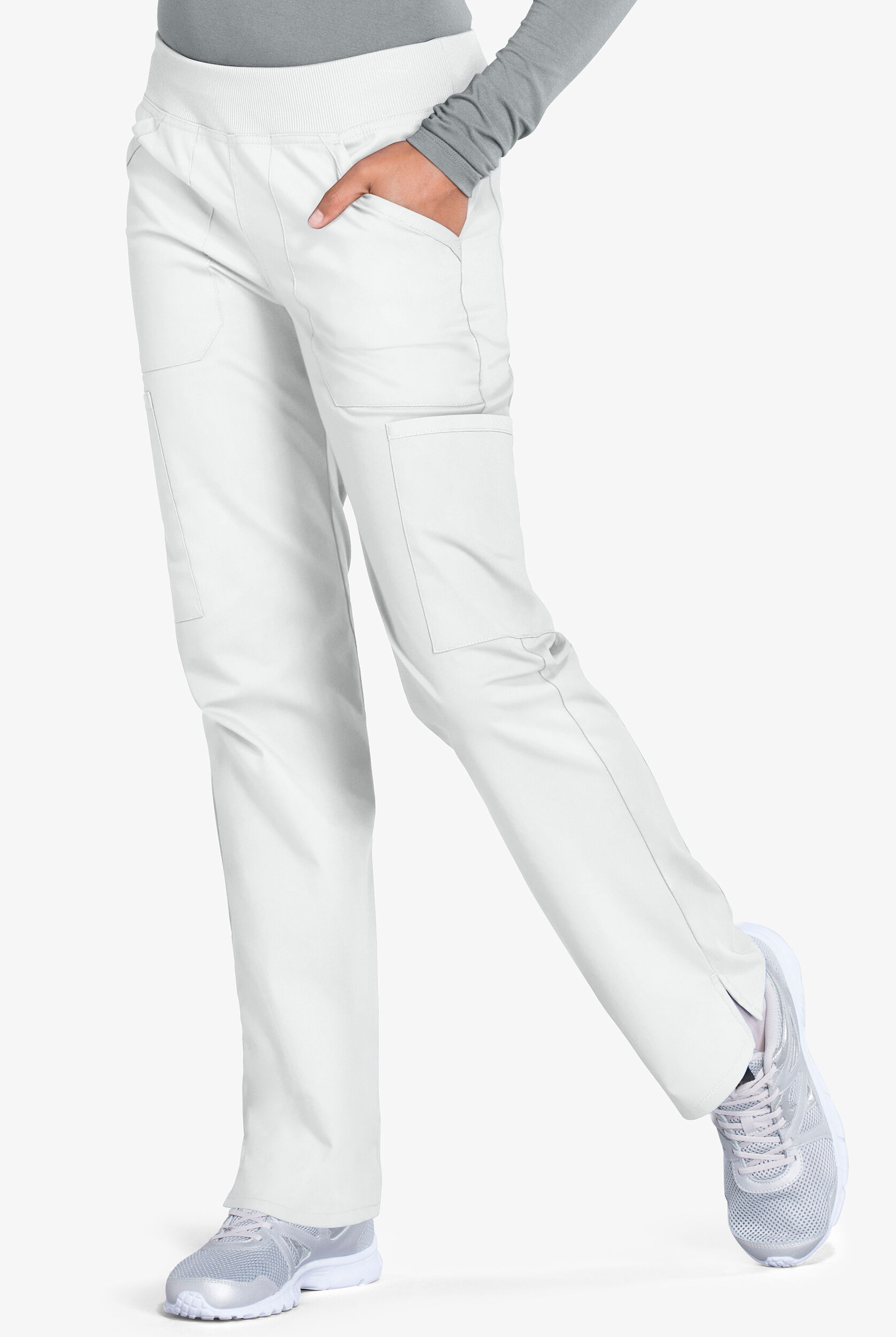 Pantalón médico Cherokee Workwear Professionals para mujer, Uniformes  Médicos Elastizados