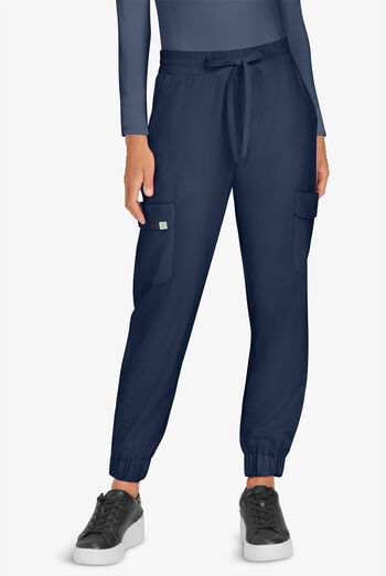 Planet koi Terra Women's 6-Pocket STRETCH Drawstring Waist Cargo Jogger Scrub Pants