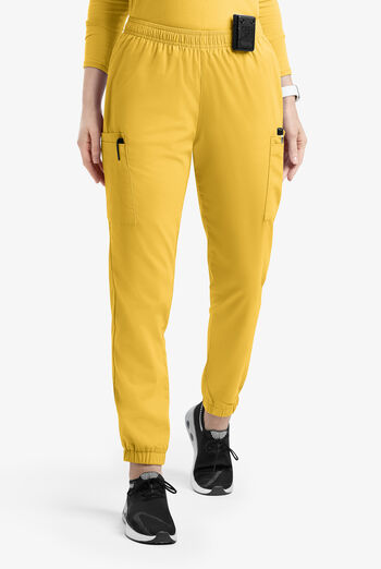 Butter-Soft Originals Women's 7-Pocket Tapered Jogger Cargo Scrub Pants