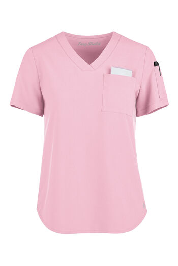 Easy STRETCH Chloe Women's 3-Pocket V-Neck Tuck-In Scrub Top