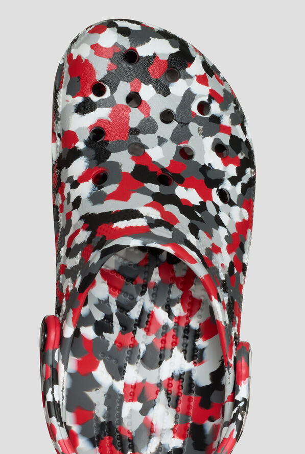 Crocs&trade; Unisex Red / Multi Classic Confetti Clog - null - 2