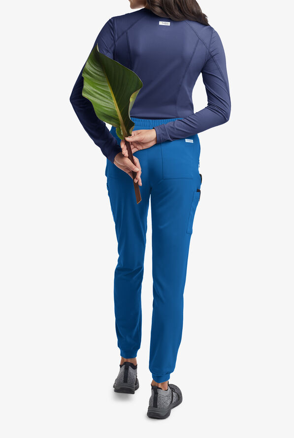 Butter-Soft Women's Cargo 8-Pocket Jogger Scrub Pants **Slightly IRREGULAR**&nbsp; - Royal - 4