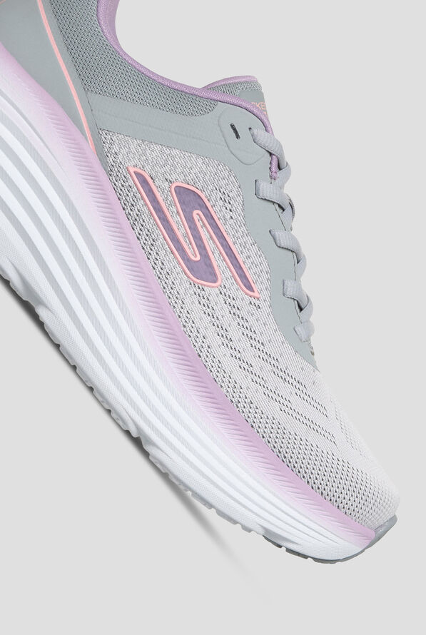 Skechers Performance MAX CUSHIONING ENDEAVOUR - ARDENA Women's Grey Lace Up Athletic Shoe - null - 3