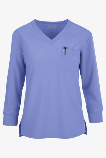 Easy STRETCH Women's Josie 2-Pocket Relaxed 3/4" Sleeve Scrub Top