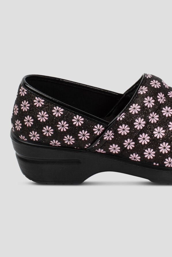 Zuecos de enfermería Savvy Brandy Pink Daisy para mujer - null - 4