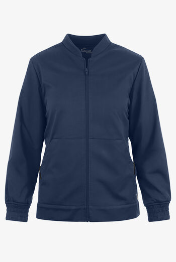 Chaqueta m&eacute;dica unisex UA Butter-Soft STRETCH con forro polar y 3 bolsillos