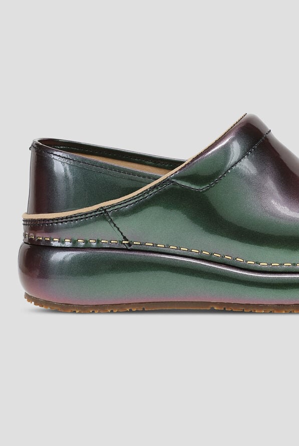 Zuecos antideslizantes Dansko Platform Pro® Irridescent Funky Color Shift de cuero para mujer - null - 4