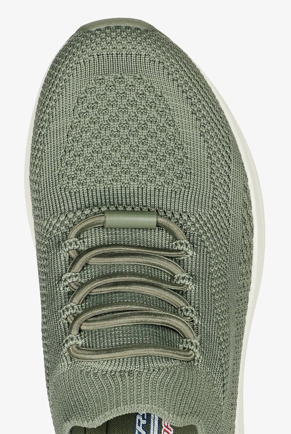 Skechers Bobs Women's Sparrow 2.0 Allegiance Crew Sage Athletic Lace Up Nursing Shoes - null - 2