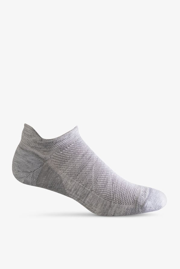 Calcetines de compresi&oacute;n al tobillo Sockwell Elevate Micro para mujer - Ash - 1
