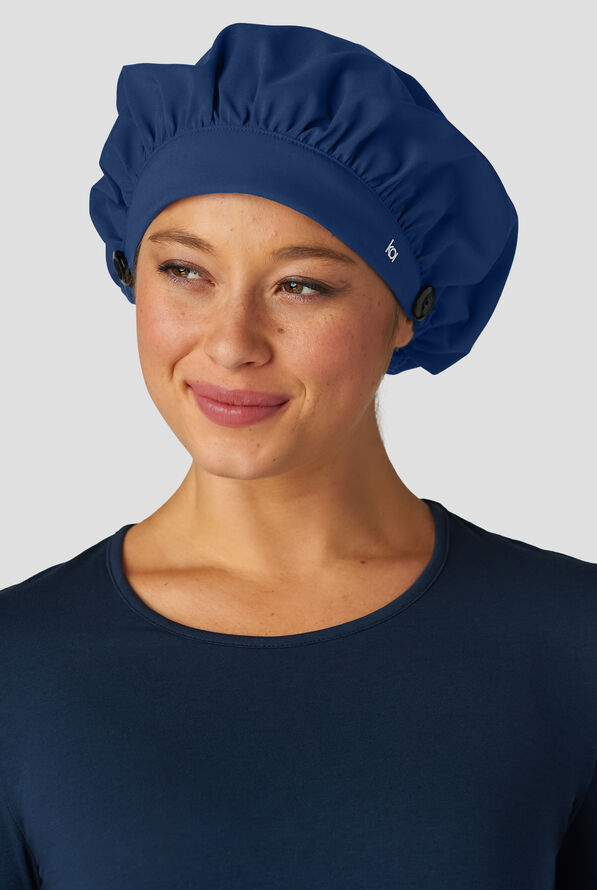 koi Bouffant Scrub Cap - Navy - 1