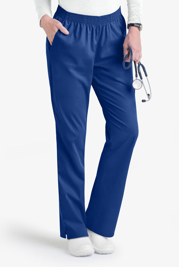 ButterSoft Scrubs by UA PETITE Elastic Waist Pants Short Scrub Pants