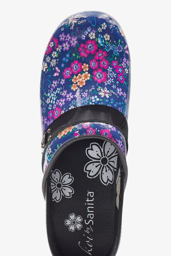 koi by Sanita Women's Flower Shower Patent Leather Nursing Clogs - null - 2