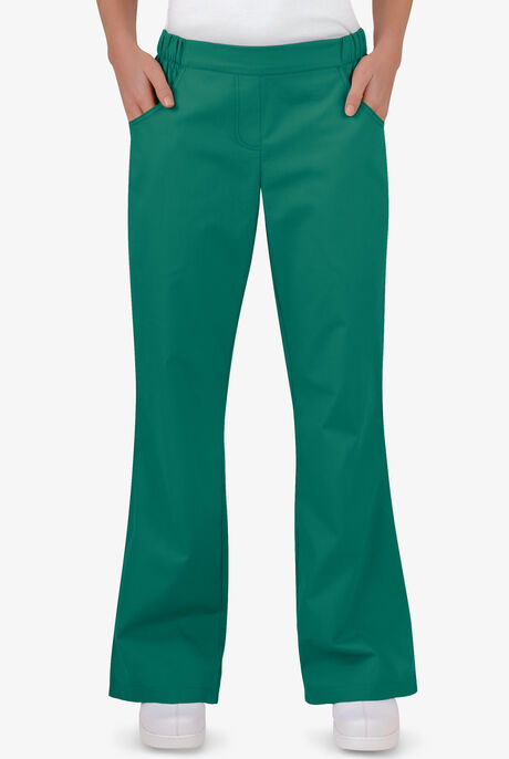 Butter-Soft Core Women's 5-Pocket Bootcut Mid Rise Scrub Pants