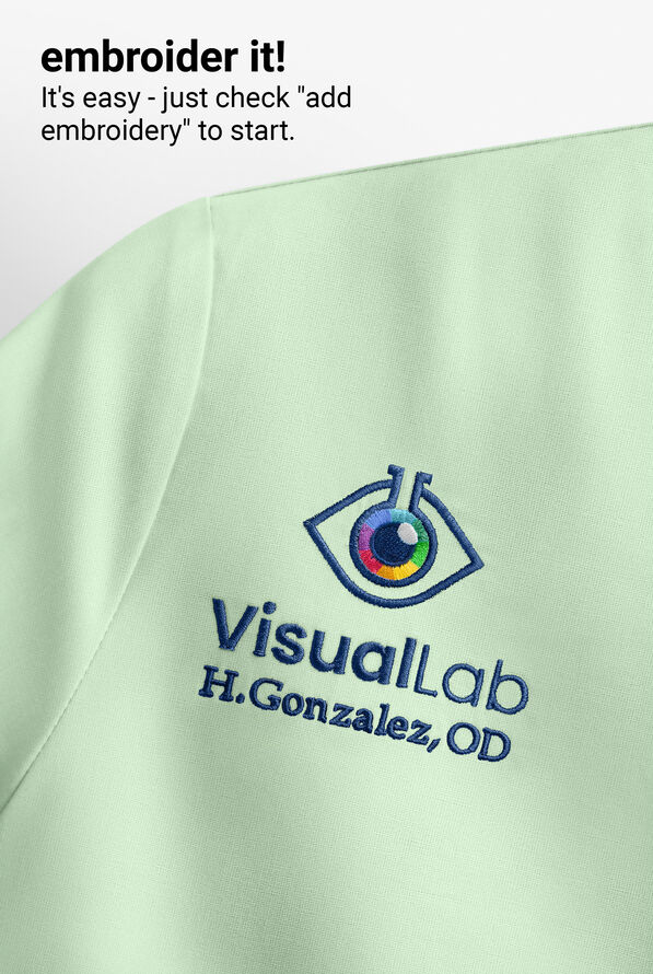 Butter-Soft Originals Women's 2-Pocket V-Neck Scrub Top - Sea Glass - 5