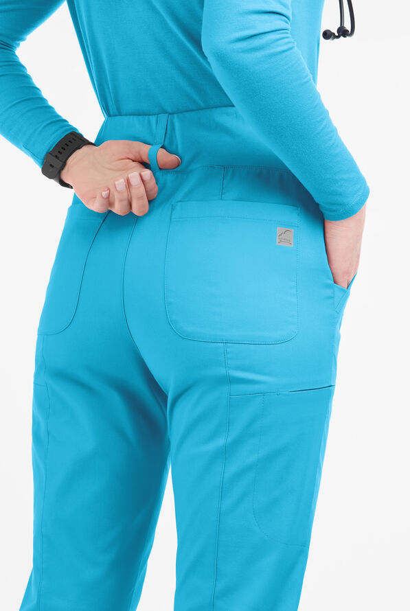 UA BUTTERSOFT STRETCH Women's 6Pocket High Waisted Yoga Scrub Pants, Cargo Pants