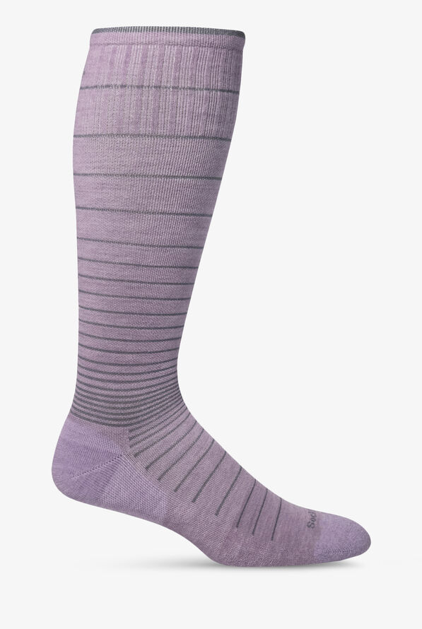 Sockwell Circulator Women's 15-20 mmHg Moderate Compression Socks - Lavender - 1