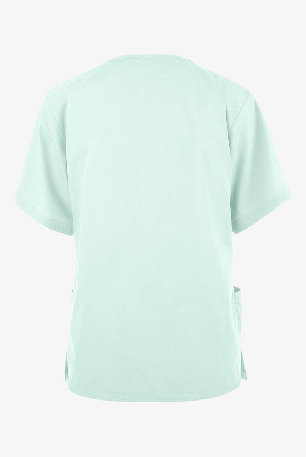 Butter-Soft Core Women's 2-Pocket V-Neck Scrub Top - Cooling Oasis - 4