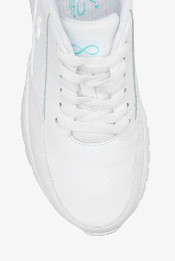 Infinity Women's Flow Athletic Lace Up Shoes - White - 2
