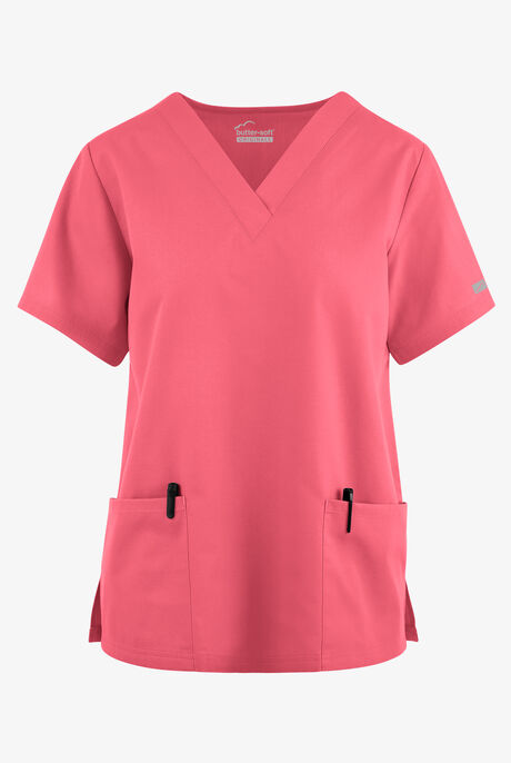 Butter-Soft Originals Women's 2-Pocket V-Neck Scrub Top
