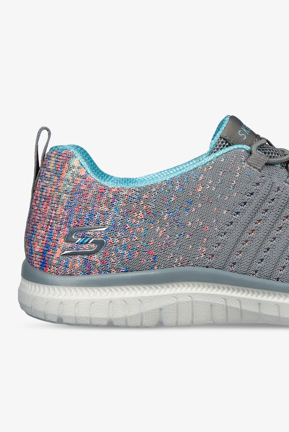 Skechers Sport Women's Virtue Gray Athletic Slip On Nursing Shoes - null - 4