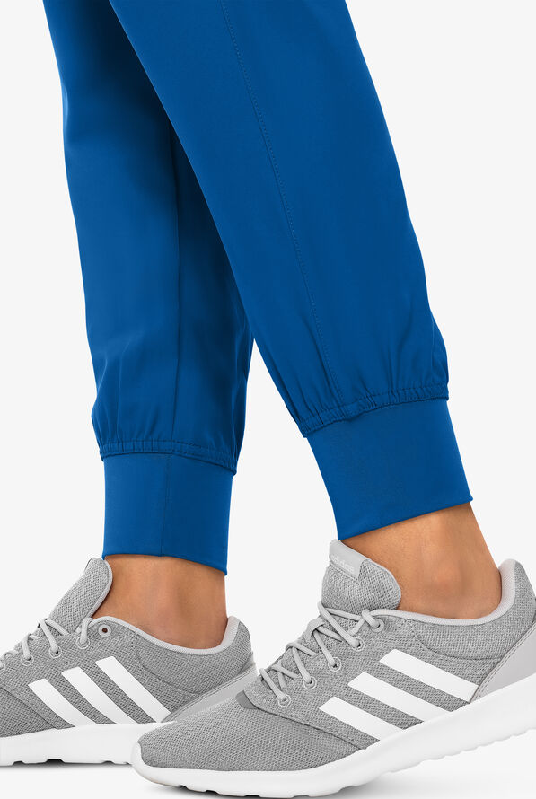 Med Couture Insight Women's 6-Pocket Cargo Jogger Scrub Pants - Royal - 3