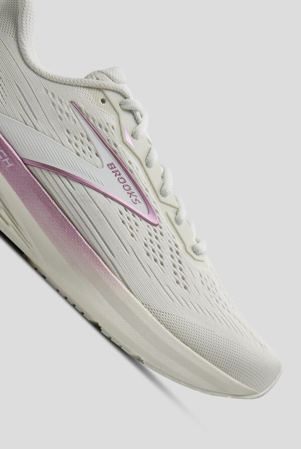 Brooks Women's Launch 12 Bluewash/Pink Athletic Lace Up Shoes - null - 3