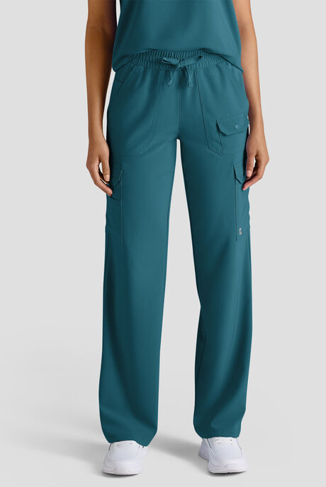 Easy STRETCH Ayo Women's 10-Pocket Cargo Scrub Pants