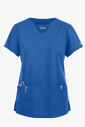 Butter-Soft Originals Women's 6-Pocket Scallop Neck Scrub Top