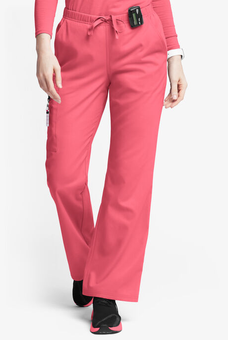 Butter-Soft Originals Women's 6-Pocket Mid Rise Flare Leg Scrub Pants