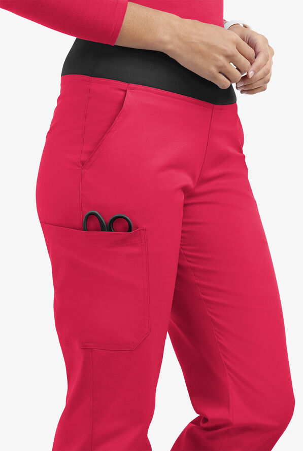 UA ButterSoft STRETCH Yoga Waistband Scrub Pants, Stretchy Scrubs