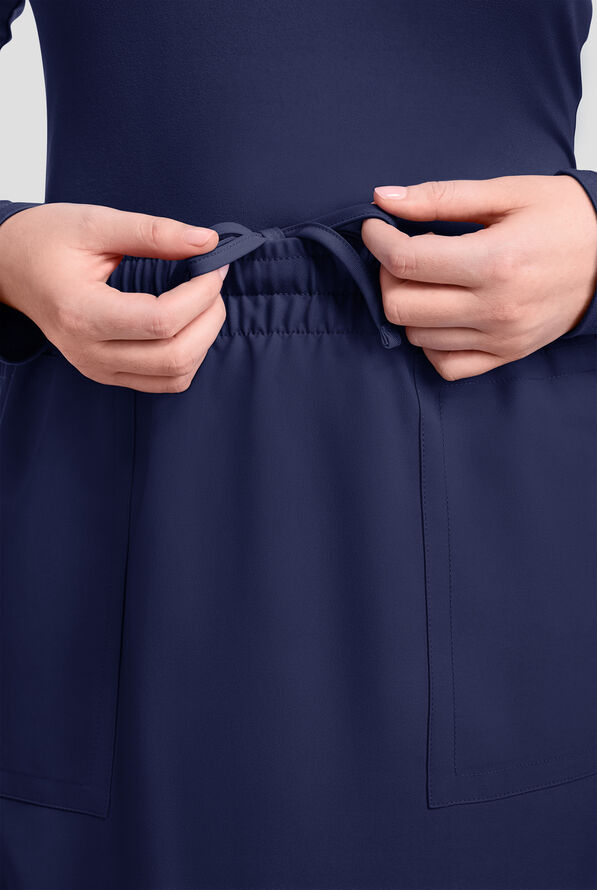 Cherokee Workwear Originals Ultra Women's 3-Pocket Pull-On Maxi Scrub Skirt - Navy - 3