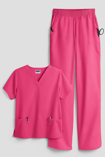 Strictly Scrubs Women's 4-Pocket Scrub Set