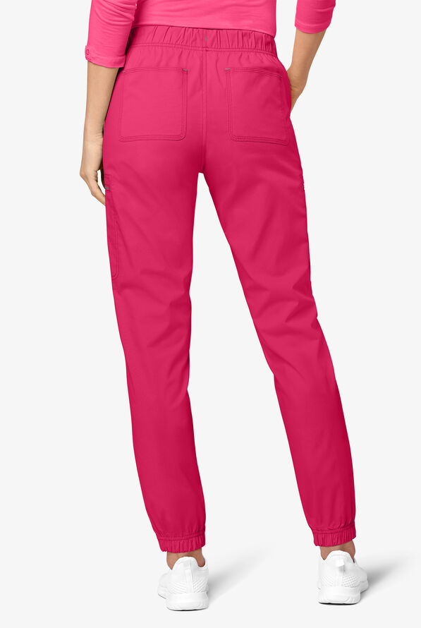 WonderWink WonderFLEX Women's 9Pocket STRETCH Zip Cargo Jogger Scrub