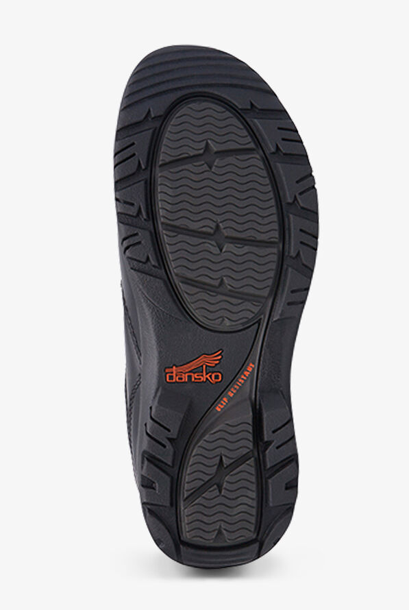 Dansko Men's Wynn Black Slip On Shoes - Black - 4