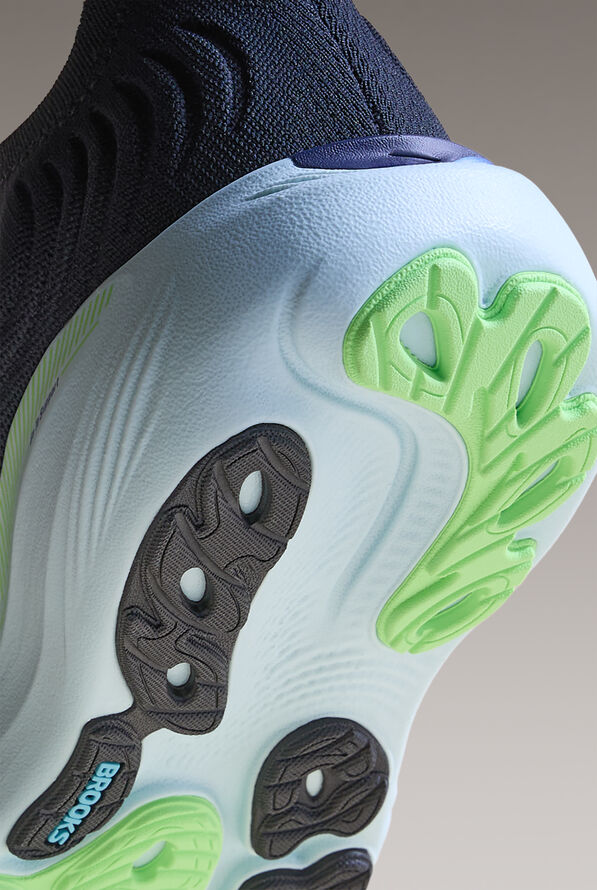 Zapatillas deportivas Brooks Adrenaline GTS 25 Black/Ipanema/Mint con cordones para hombre - null - 7
